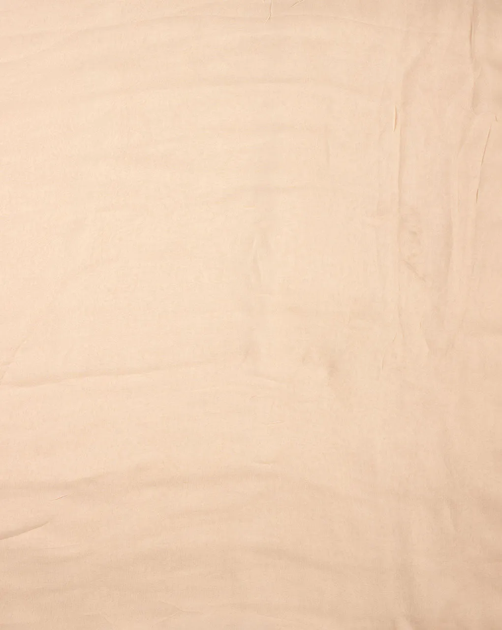 Beige Plain Viscose Georgette Fabric