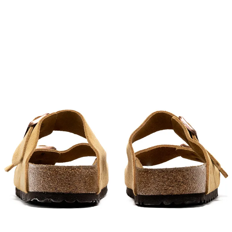 Birkenstock Arizona Suede - Latte Cream