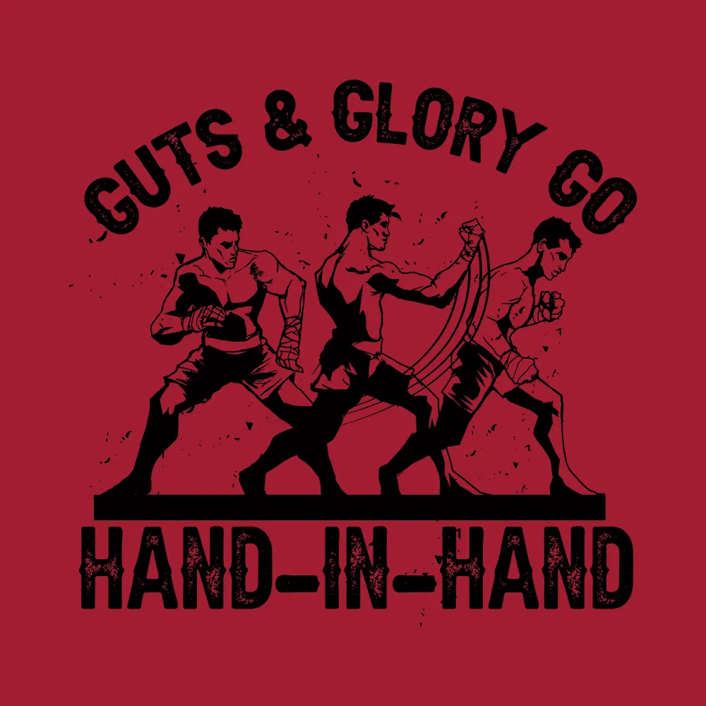 BKFC Guts & Glory T-Shirt - Red