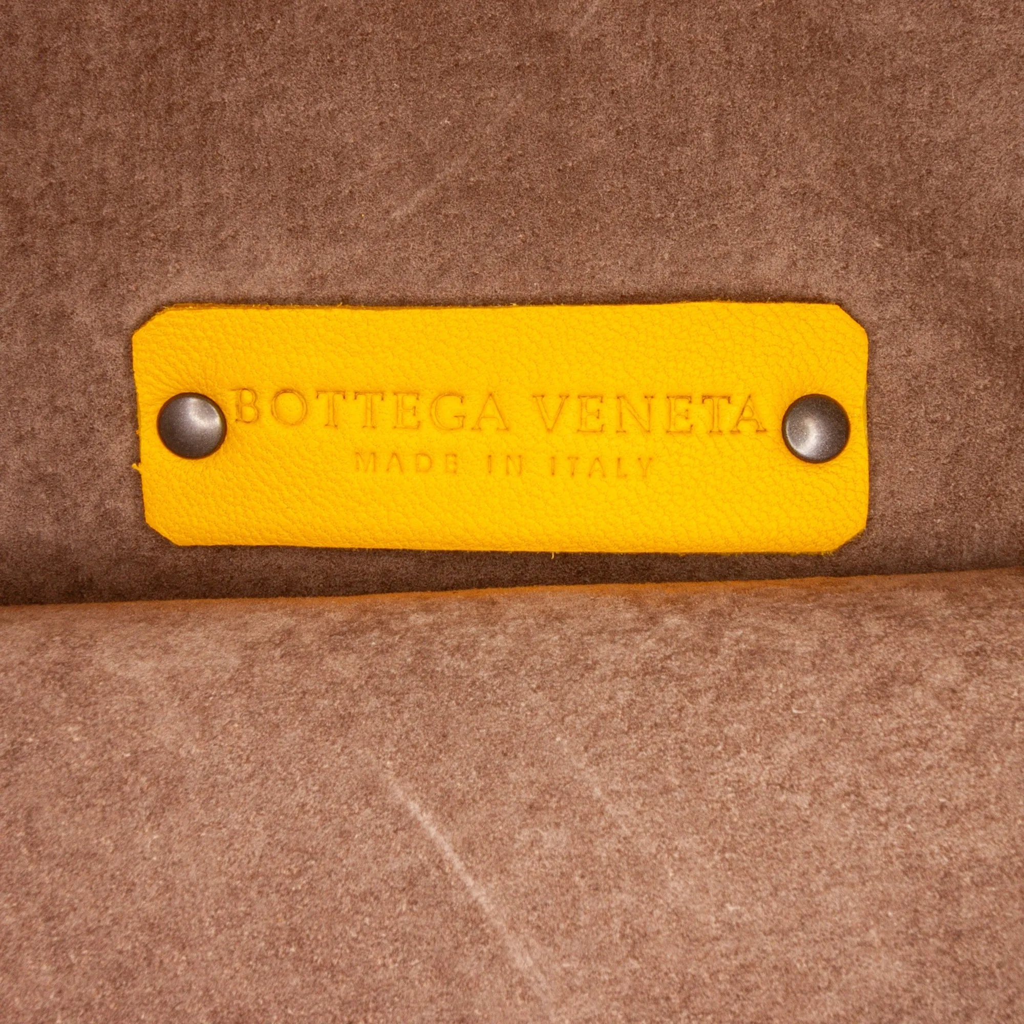 Bottega Veneta Nappa Yellow Intrecciato