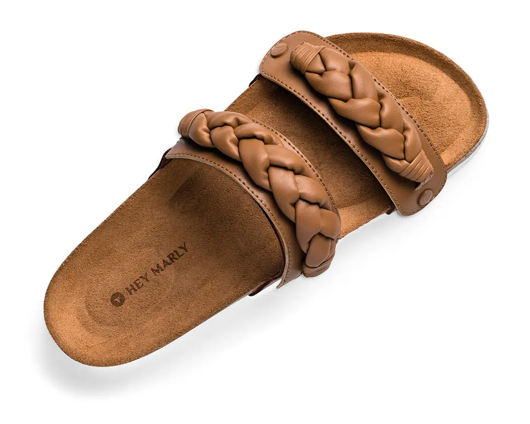 Braided - Casual Cork Cognac PS2