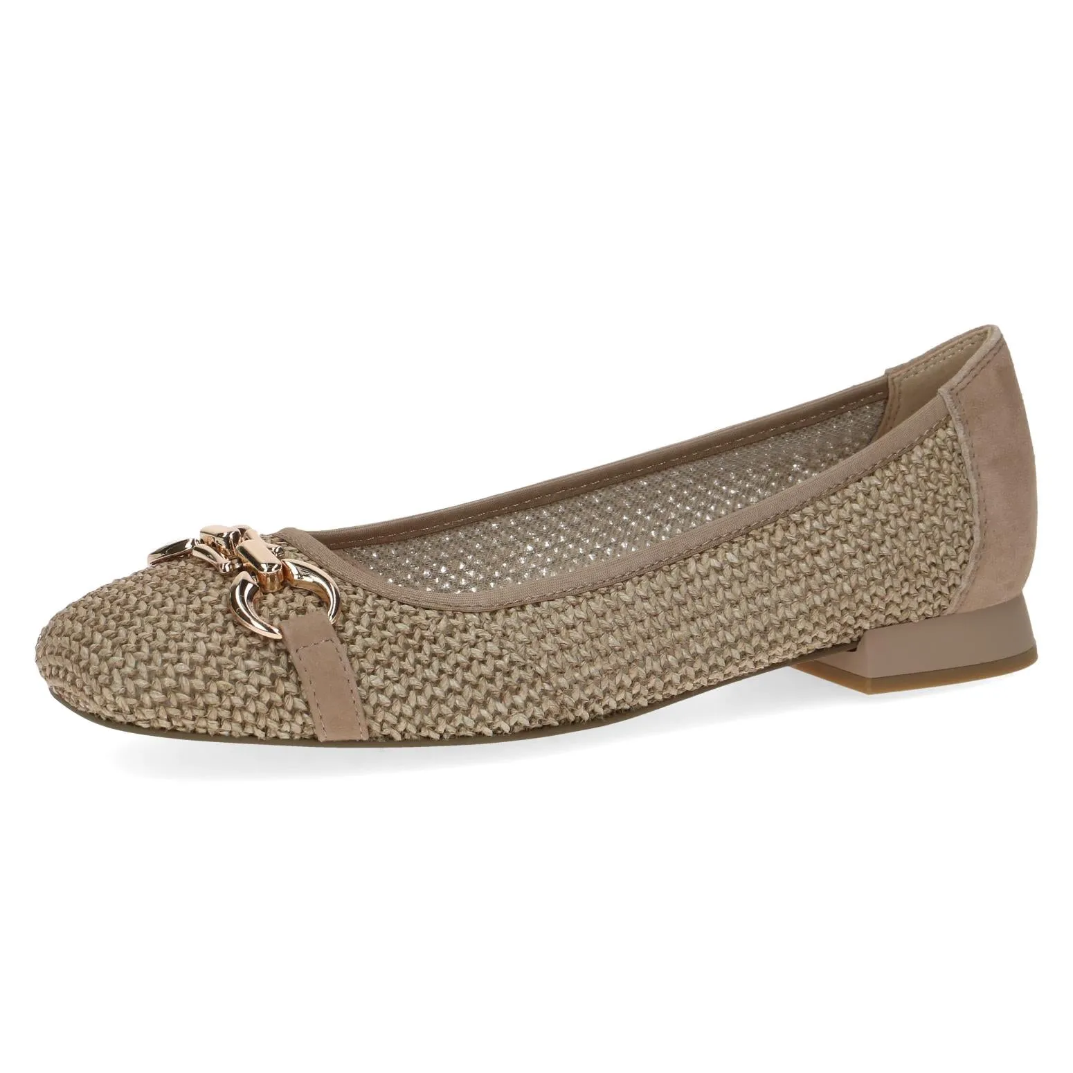 Caprice Ladies Buckle Trim Pump