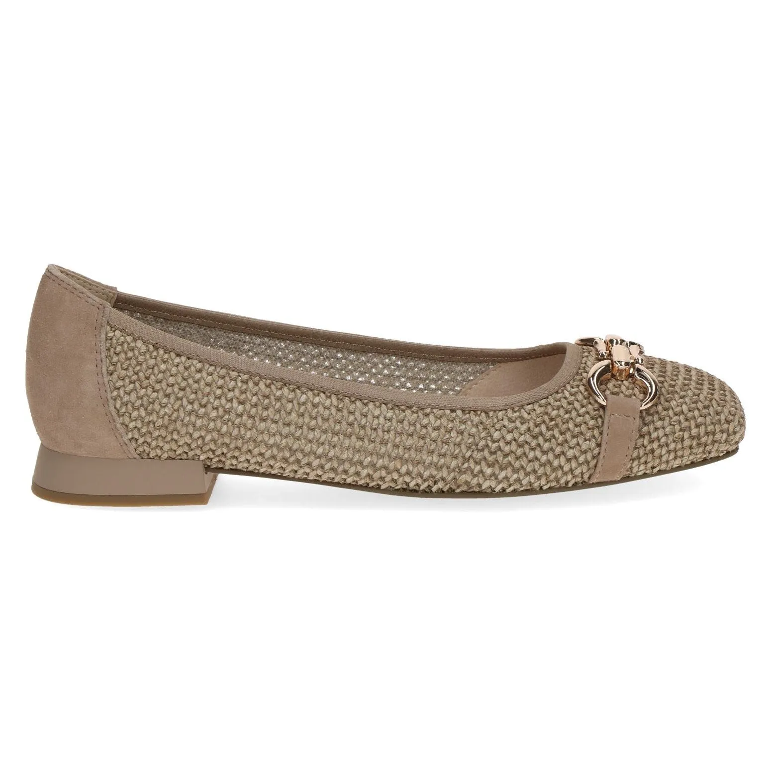 Caprice Ladies Buckle Trim Pump