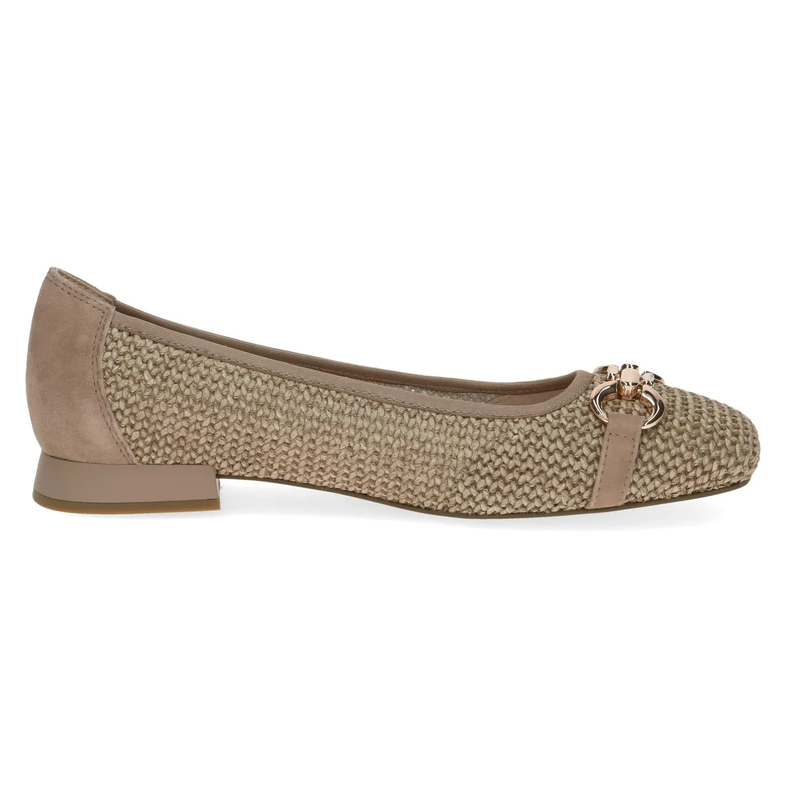 Caprice Ladies Buckle Trim Pump