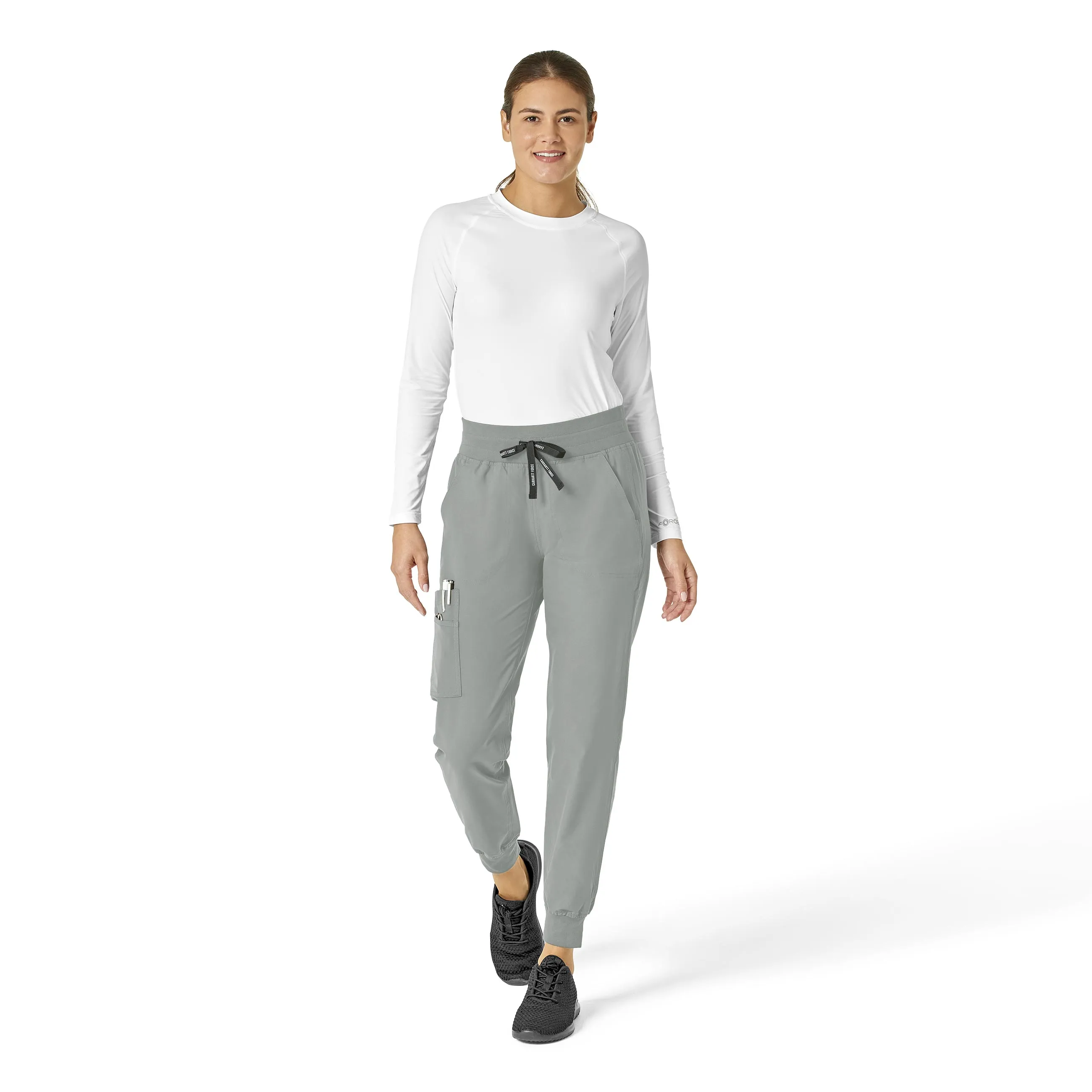 Carhartt Force Essentials Women's Jogger Scrub Pant - Grey