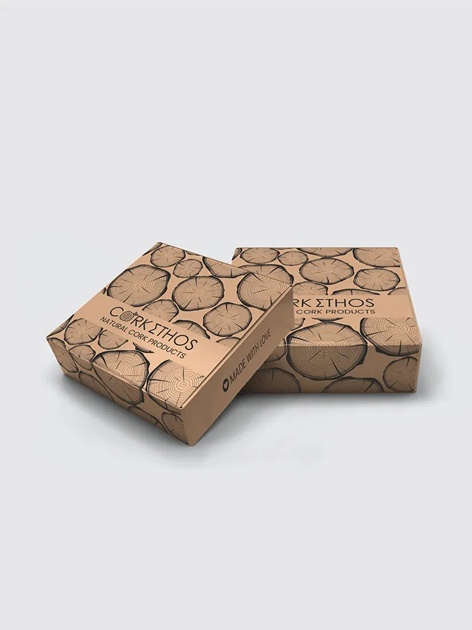 Cork Ethos Round Cork Trivet Placemat And Coaster Pack of 4