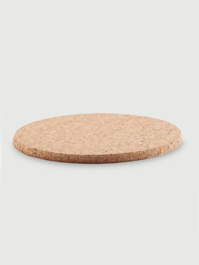 Cork Ethos Round Cork Trivet Placemat And Coaster Pack of 4