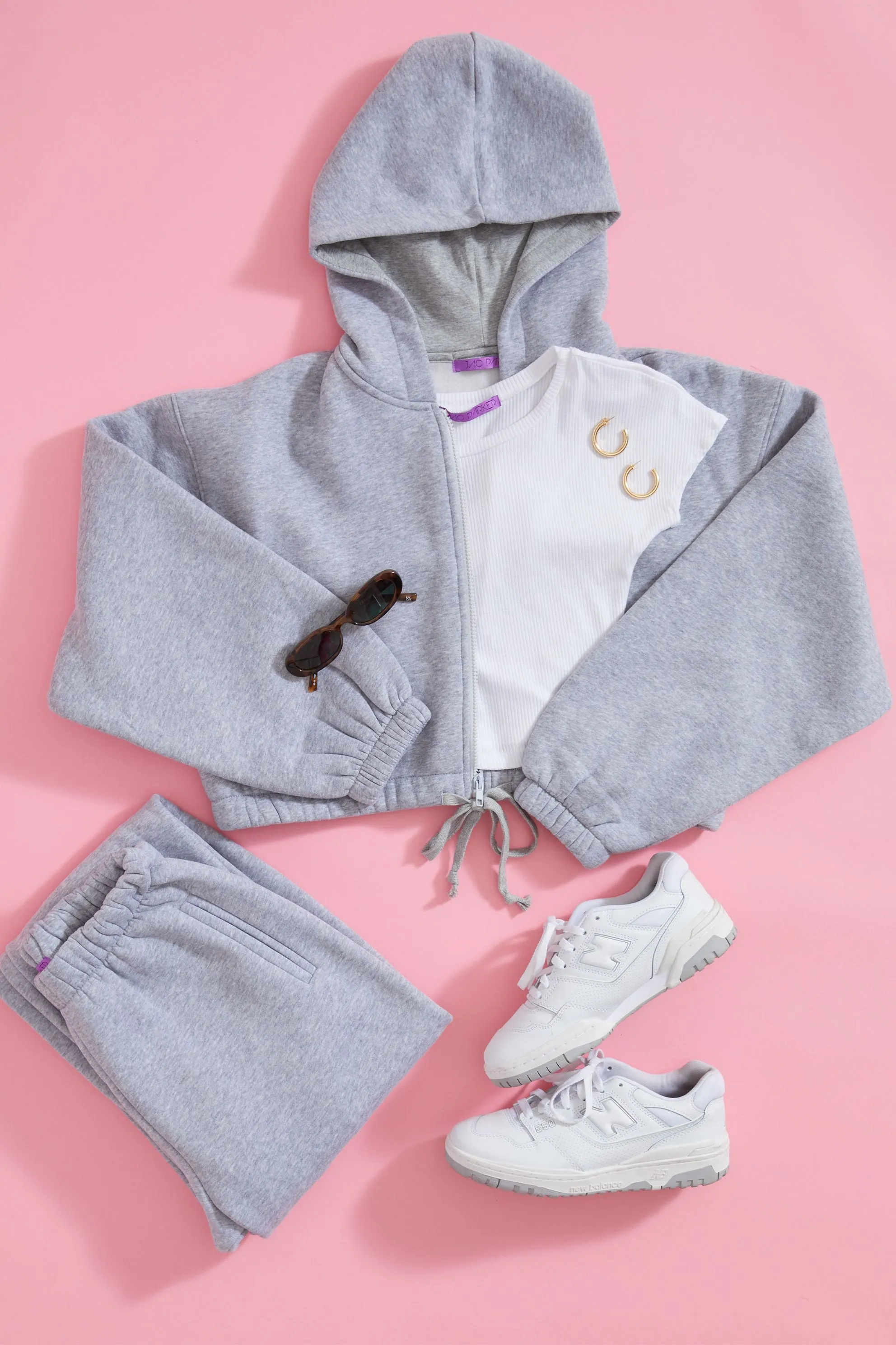 Cozy Nights Cropped Zip Up