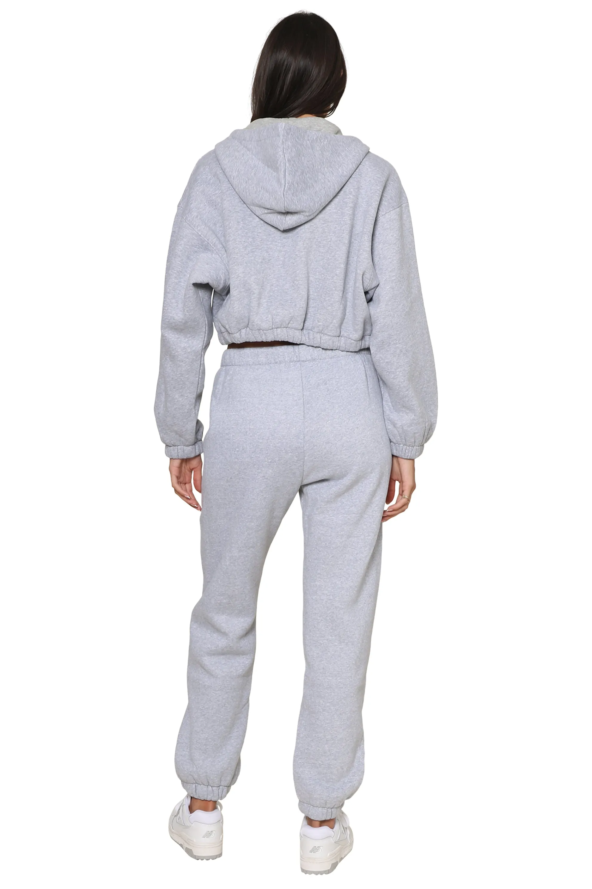 Cozy Nights Cropped Zip Up