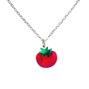 Dainty Tomato Necklace by Elise Design