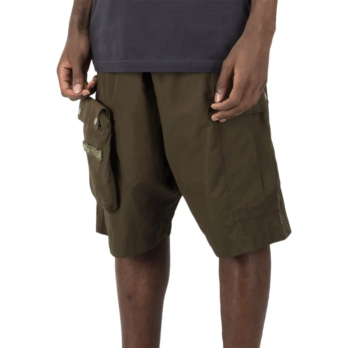 DETACHABLE POCKET CARGO SHORTS