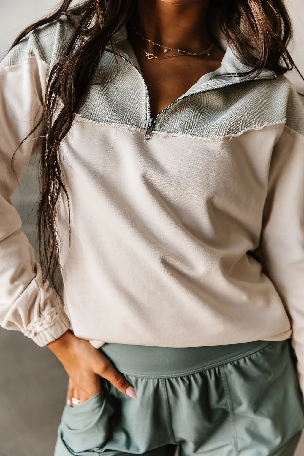 Eden Half Zip Pullover