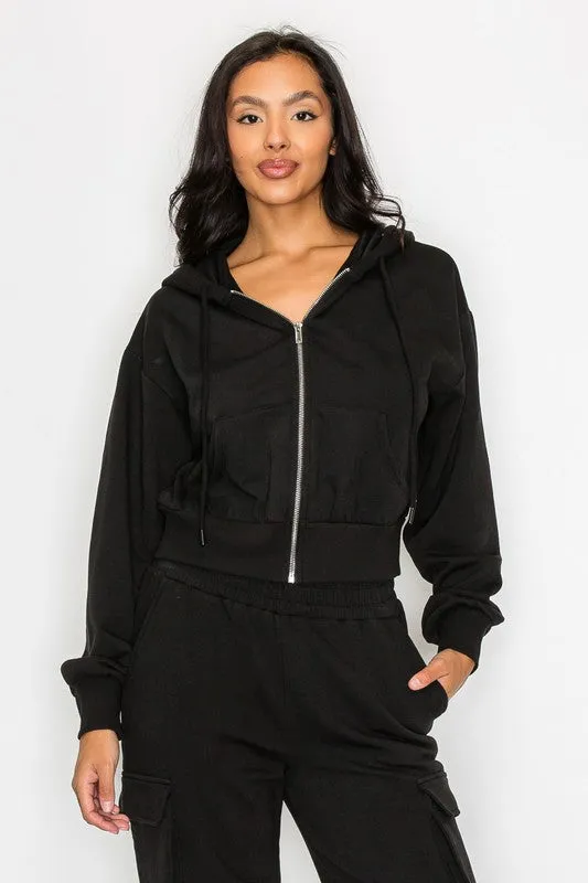 Fleece Zip Up Jacket