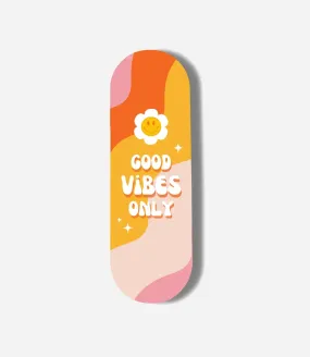 Good Vibes Only Flower Pop Slider