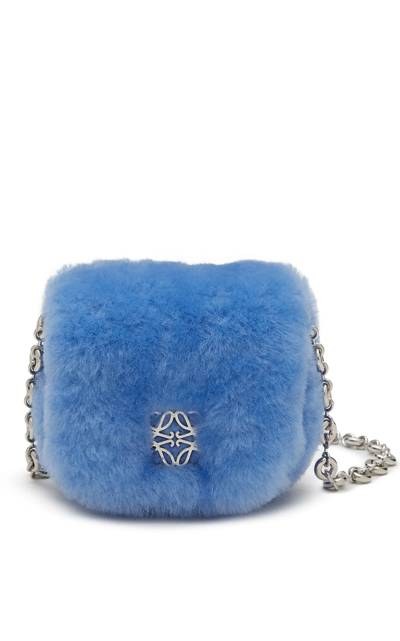 Goya Down Shearling Crossbody Bag