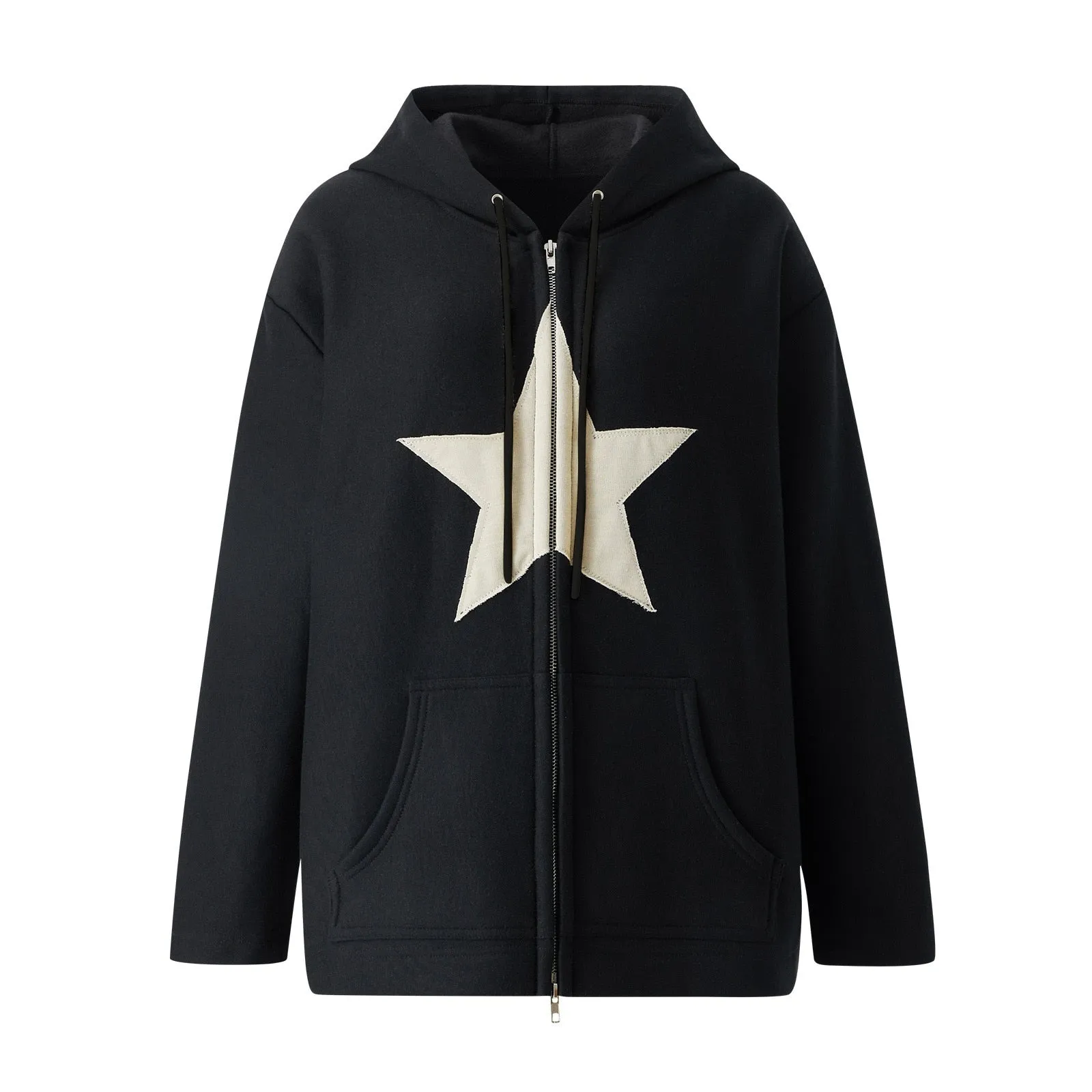 Hip Hop Zip Up Hoodie