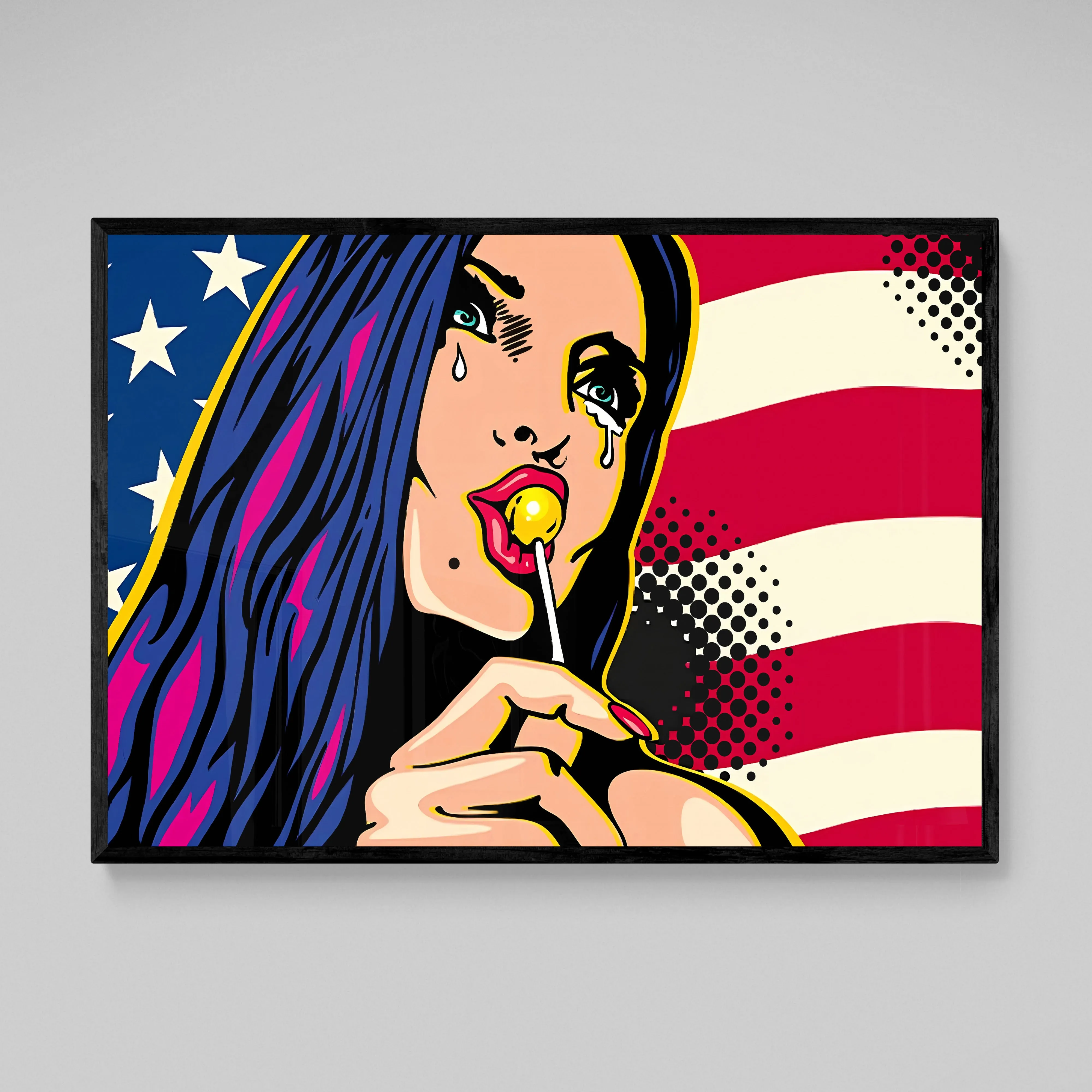 Large Pop Art Canvas