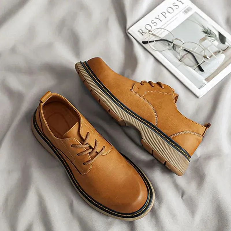 Leather Brogues Footwear - KA4811 Men's Casual Shoes