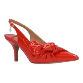 LENORE-RED PATENT | J Renee