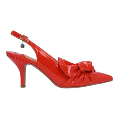 LENORE-RED PATENT | J Renee