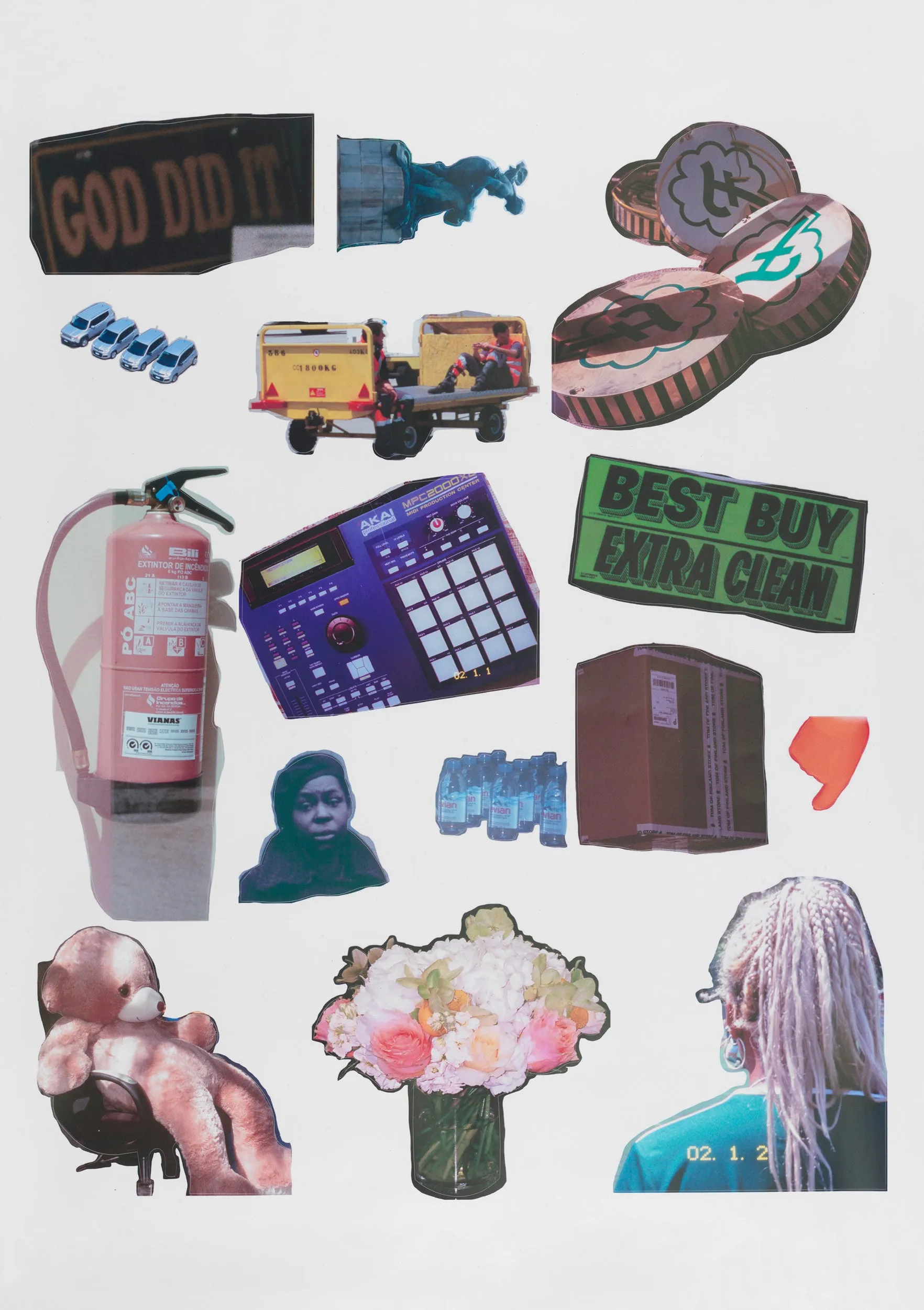 Martine Syms, Threat Model Official Sticker Collection, 2018