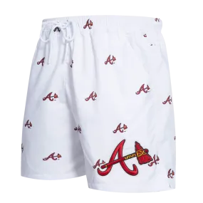 MLB ATLANTA BRAVES AOP MEN'S MINI LOGO WOVEN SHORT (3AB)