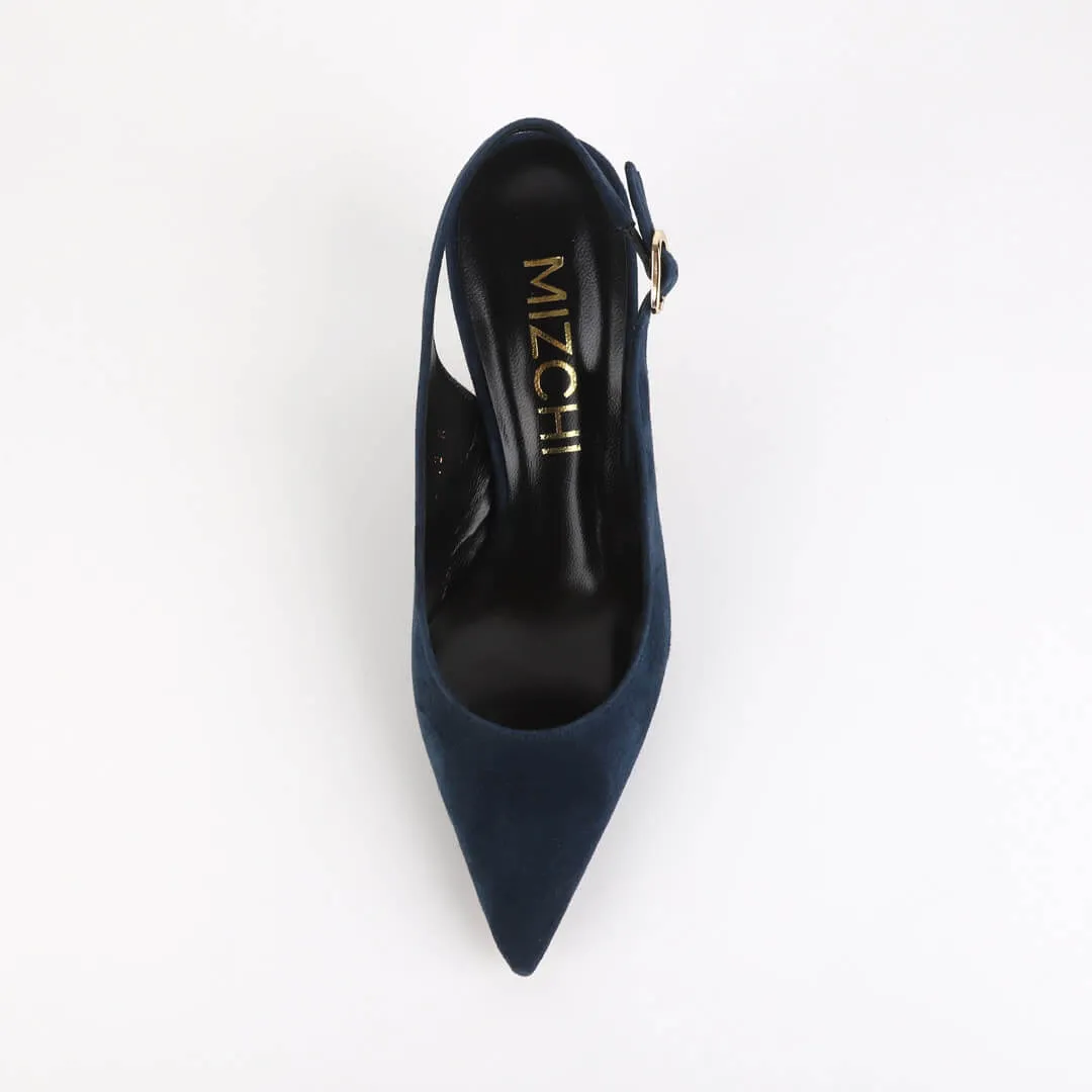 NAMU - suede slingback pump