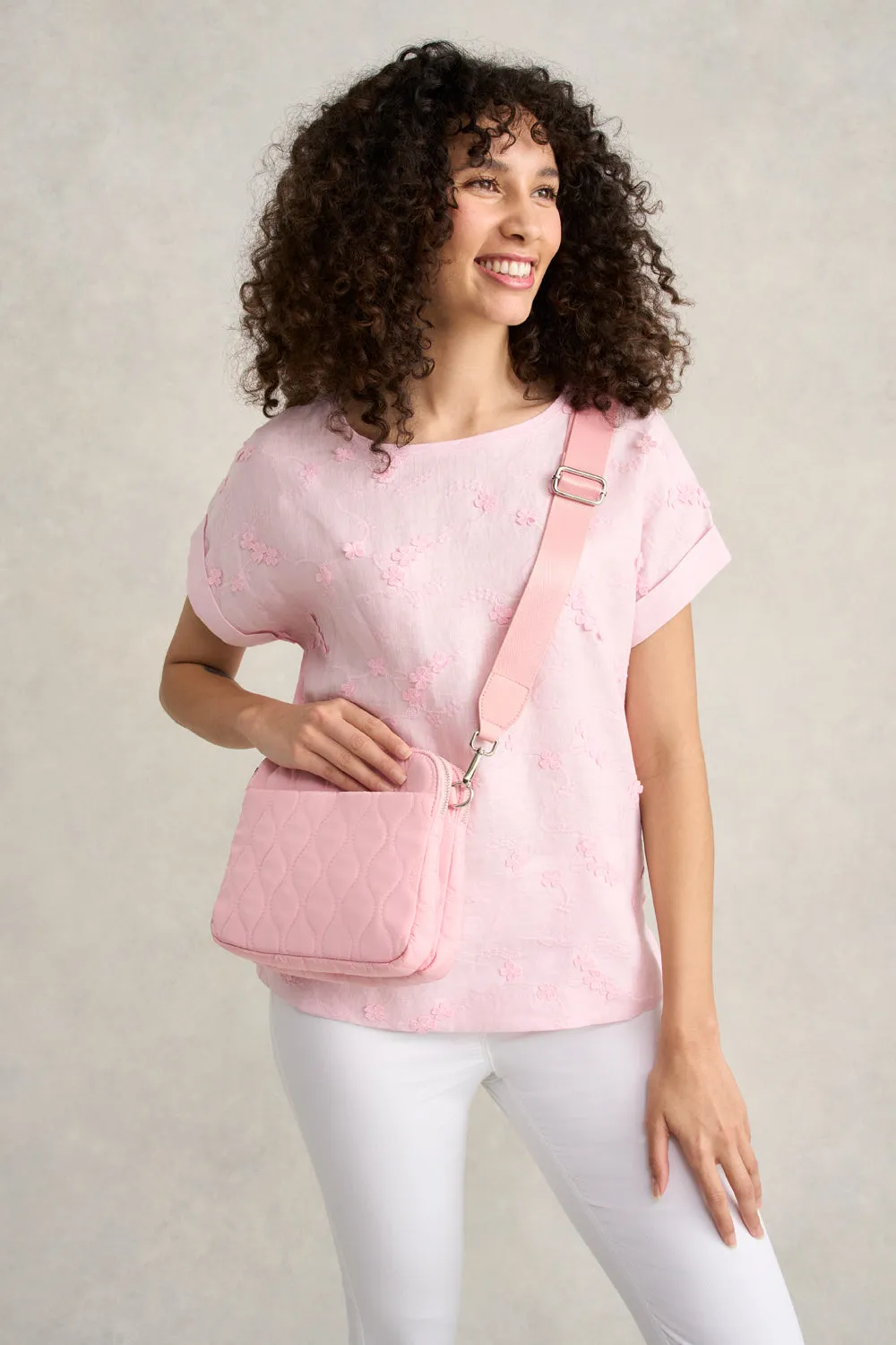 Nicole Quilted Crossbody Bag