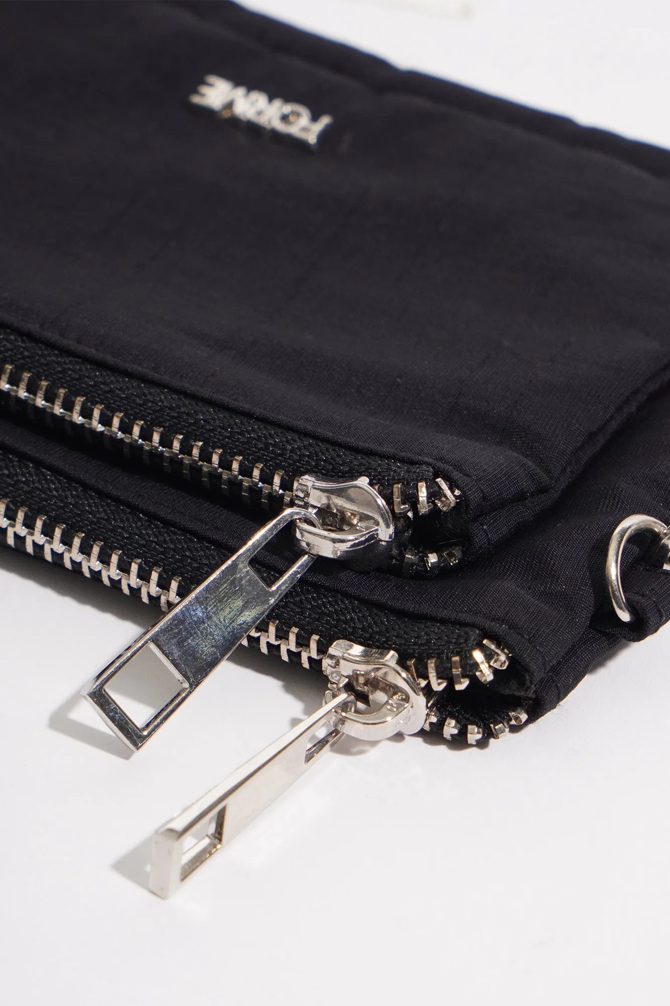 Nylon Zip-up Wallet