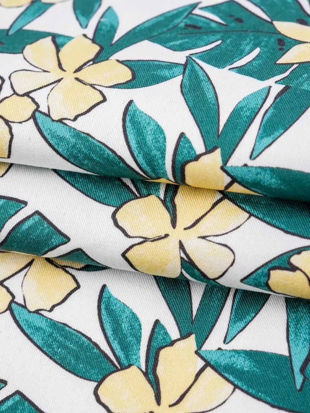 Pure Organic Cotton Mid-Weight Plain Fabric ( TW0110148 Print )