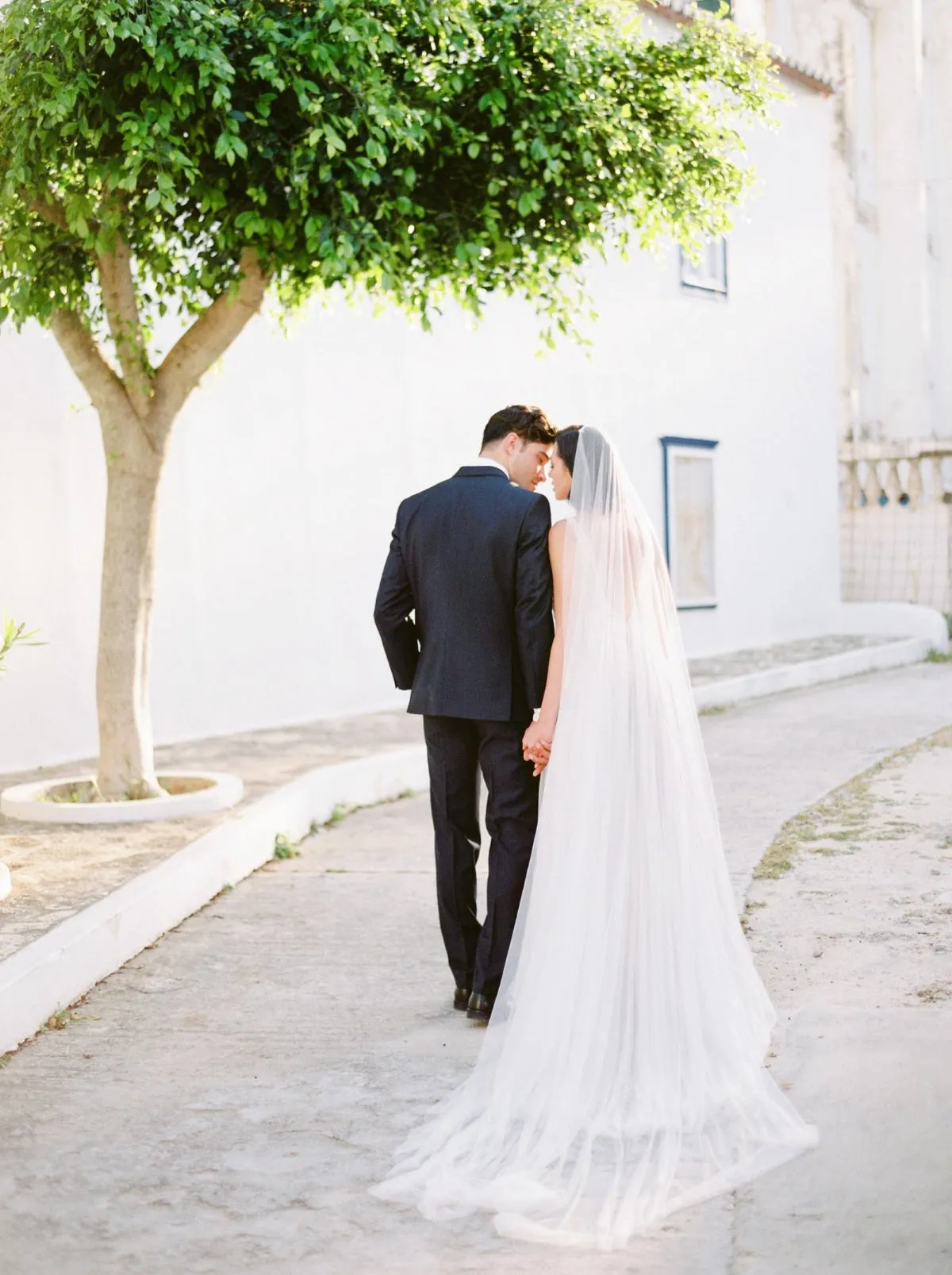 TALITHA | Modern Long Wedding Veil