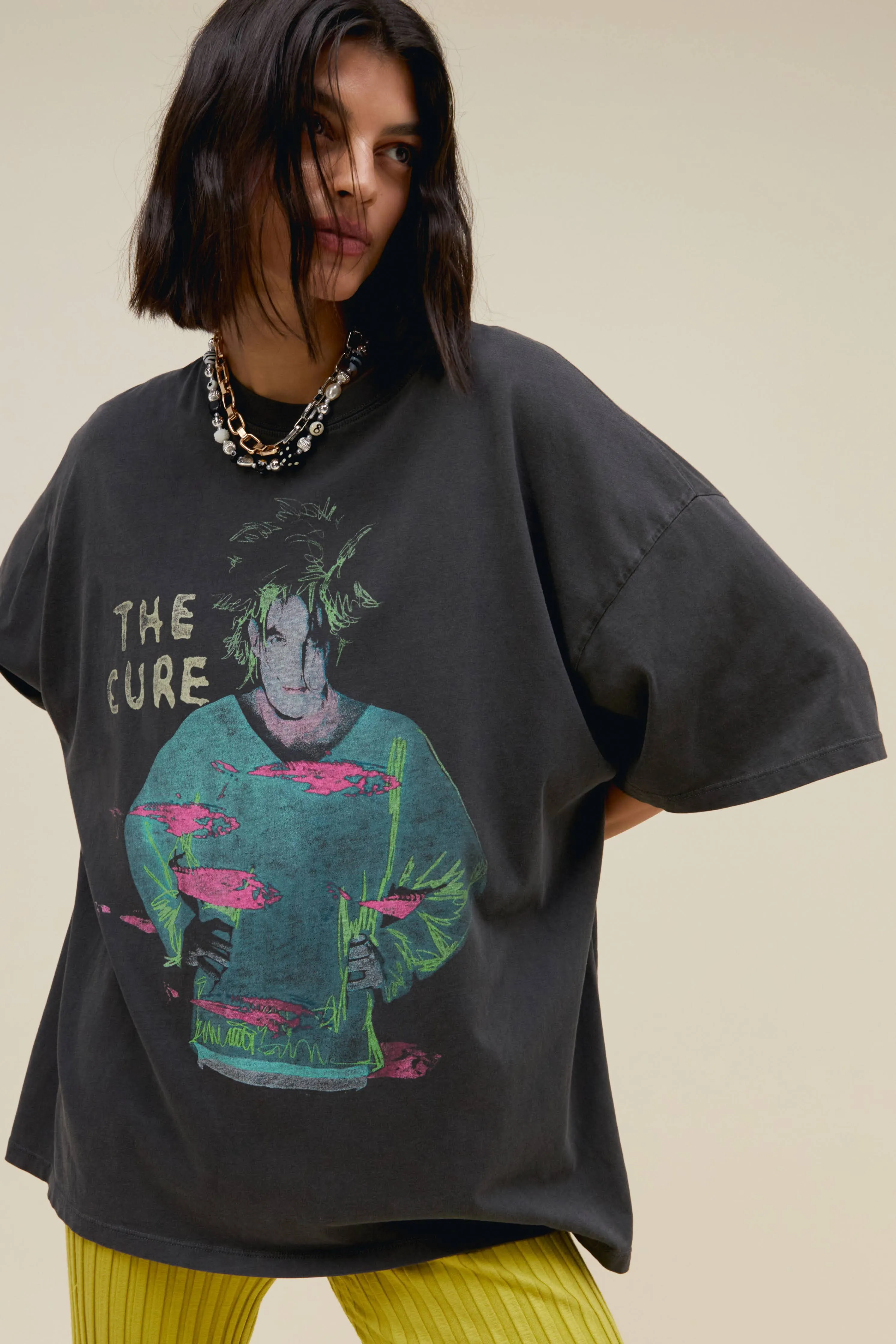 The Cure Beach Party Tour OS Tee