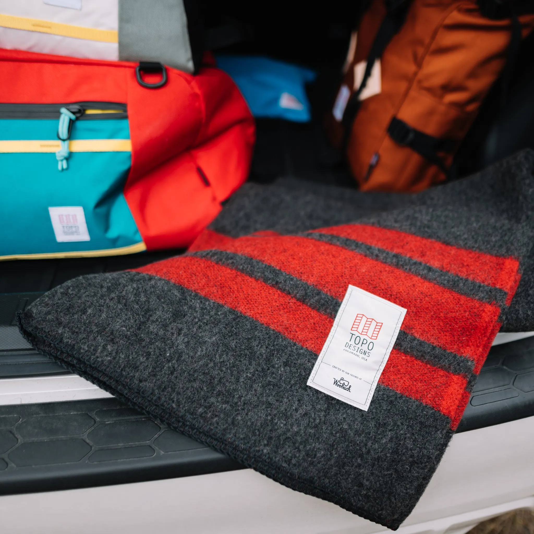 Topo Designs x Woolrich Camp Blanket