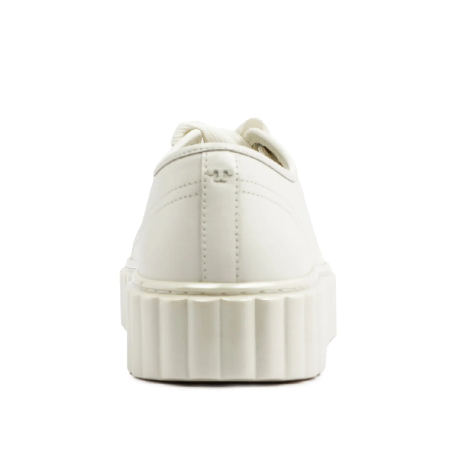 TORY BURCH SCALLOP SNEAKER IN WHITE