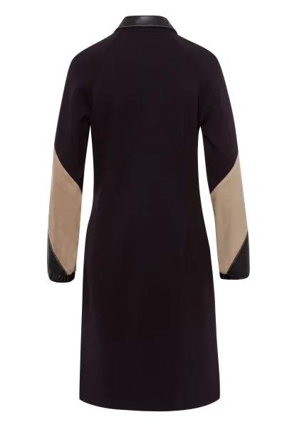 Tuzzi Fearless Attitude Dress With Suede Look