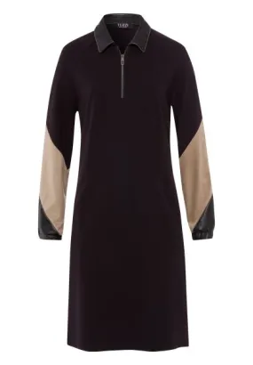 Tuzzi Fearless Attitude Dress With Suede Look