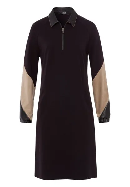 Tuzzi Fearless Attitude Dress With Suede Look