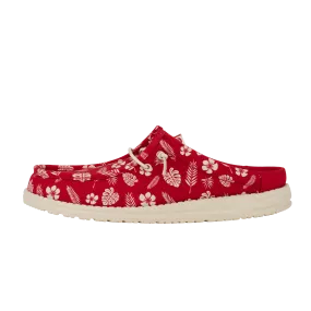 Wally Slip Luau - Varsity Red/Multi